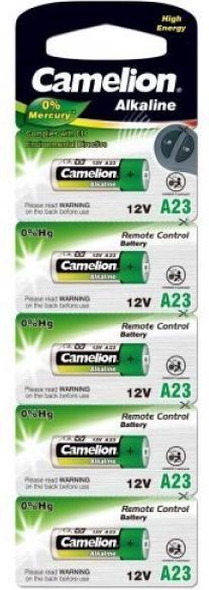 Camelion alkaline A23  (12v)  - blister 5