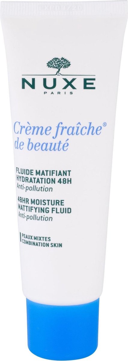 Nuxe Crème Fraîche de Beauté Fluide Matifiant Hydratation 48HR Gezichtsfluid 50 ml