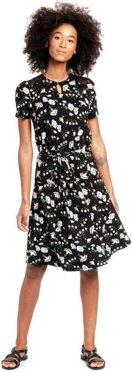 Vive Maria Korte jurk -S- Paradise Flower Zwart