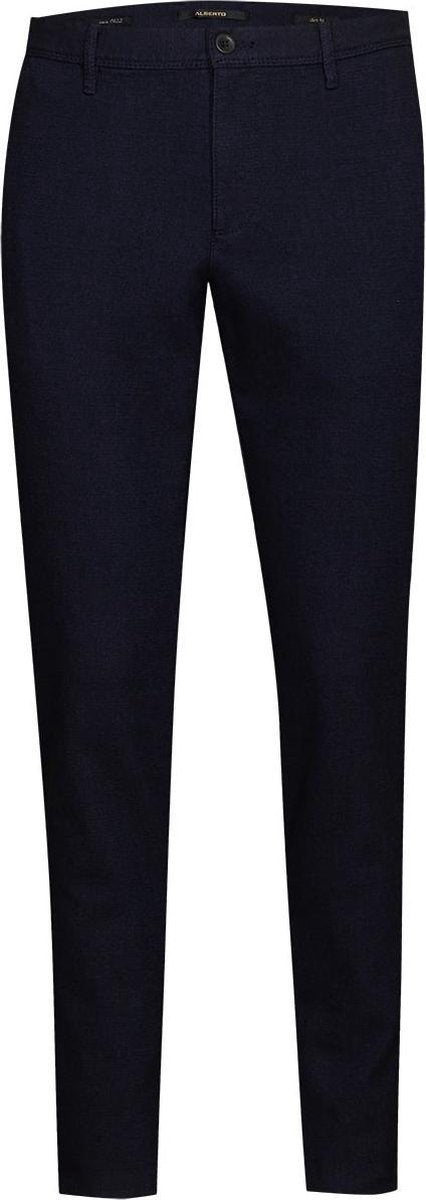 Alberto Pantalon Katoen Blauw  heren maat 31/34