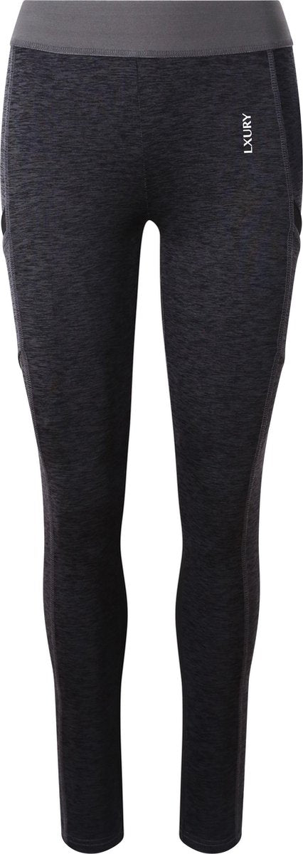 LXURY Dames cool legging maat S - Sportlegging - Zwart