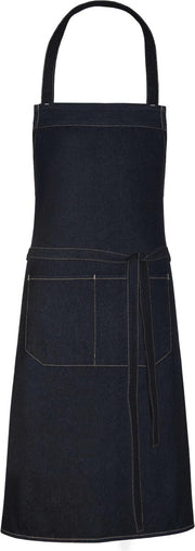Link Kitchen Wear hobby schort denim zwart