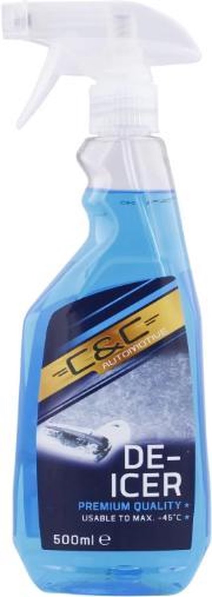 Direct antivries spray voor de auto