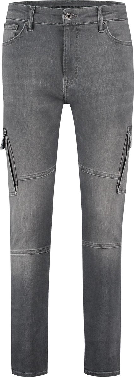 Purewhite The Jone Cargo 651 - Mid Grey - Skinny fit