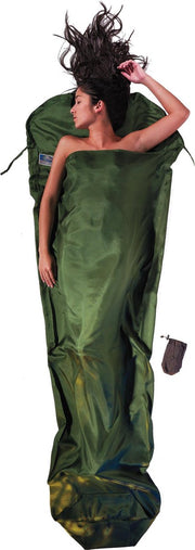 Cocoon Mummyliner - Lakenzak - Zijde - Dark Olive