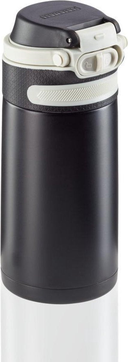 Leifheit 3243 Flip Isoleerbeker 350 ml Zwart