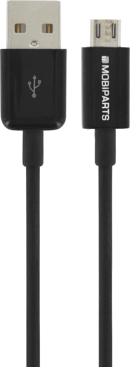 Mobiparts Micro USB to USB Cable 2A 50 cm Black