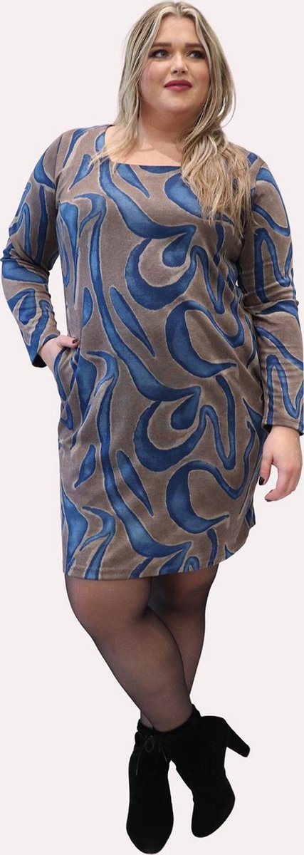 Jurk Ophilia Lyda print