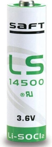 Saft LS14500 lithium AA batterij (3