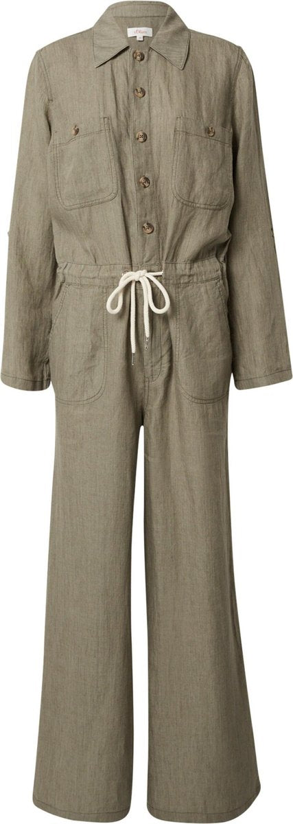 S.oliver jumpsuit Kaki-40 (L)