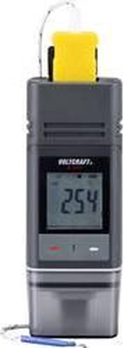 VOLTCRAFT DL-240K Temperatuur datalogger Te meten grootheid: Temperatuur -200 tot 1372 °C PDF-functie