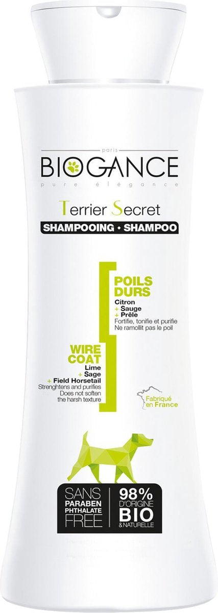 Biogance hond ruw haar shampoo 250ml