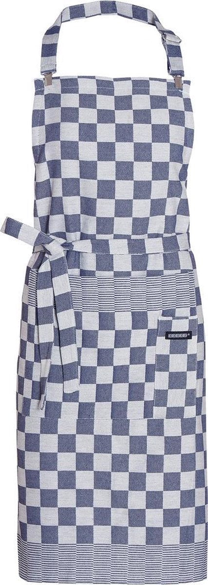 DDDDD schort barbeque 90 x 85 cm blue per stuk
