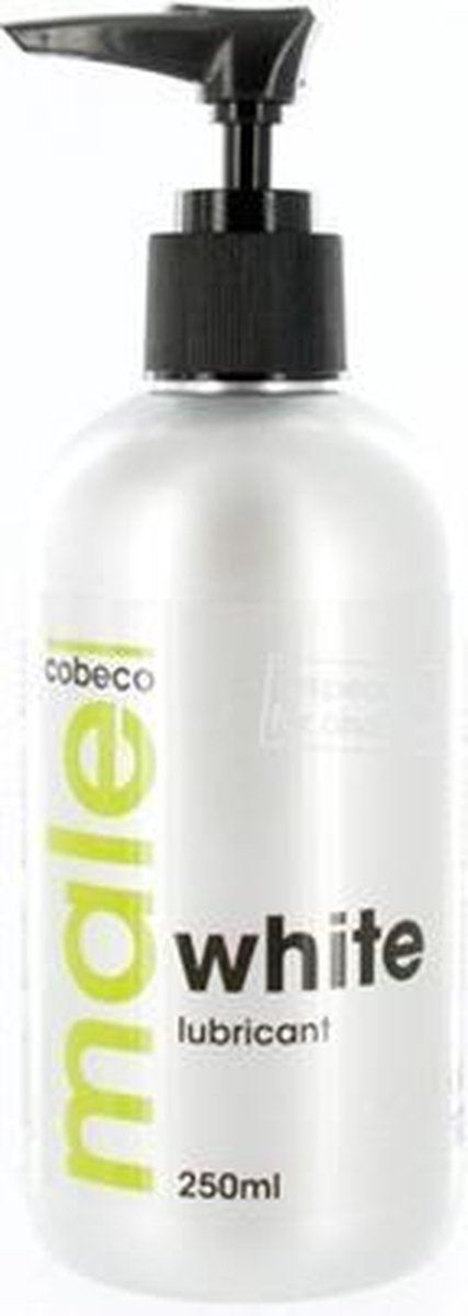 MALE - White Lubricant (250ml) | Waterbasis | Vrouwen | Mannen | Smaak | Condooms | Massage | Olie | Condooms |  Pjur | Anaal | Siliconen | Erotische | Easyglide