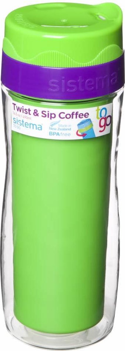 Sistema Koffiebeker To Go 490ml - Groen