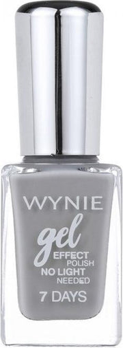 Wynie - Gel Effect Nagellak 7 Days - Grijs - 1 flesje met 13 ml inhoud - Nummer 006