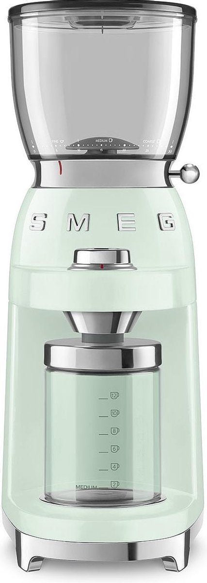 Smeg CGF01PGEU koffiemolen - Pastelgroen - 150 W