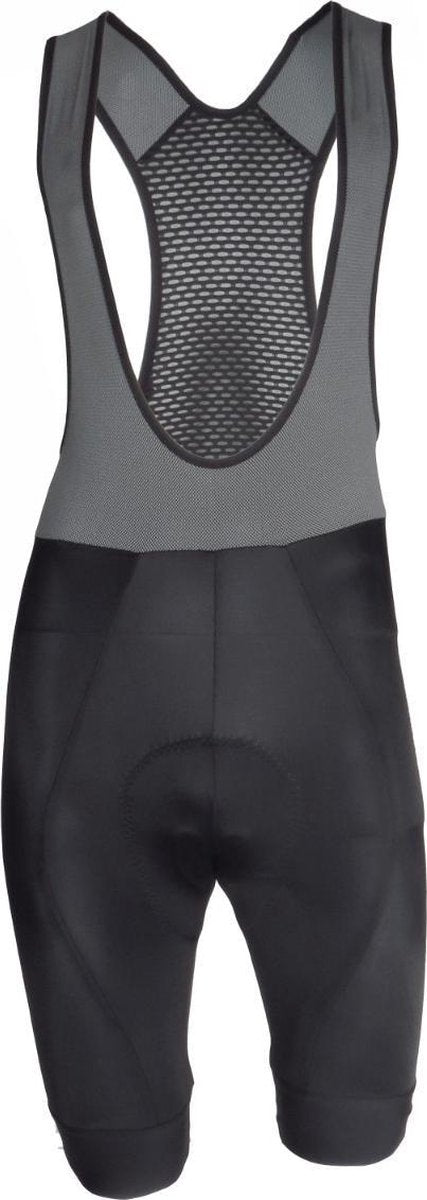 D&A Cycling fietsbroek Dames - zwart met zeem en bretels maat: XS