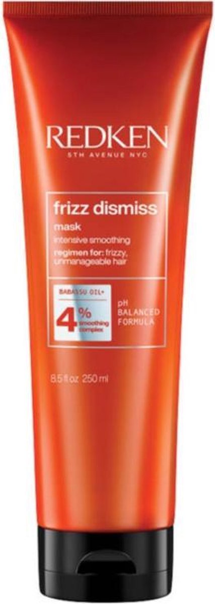 Redken Frizz Dismiss Haarmasker voor Pluizig Haar 250ml