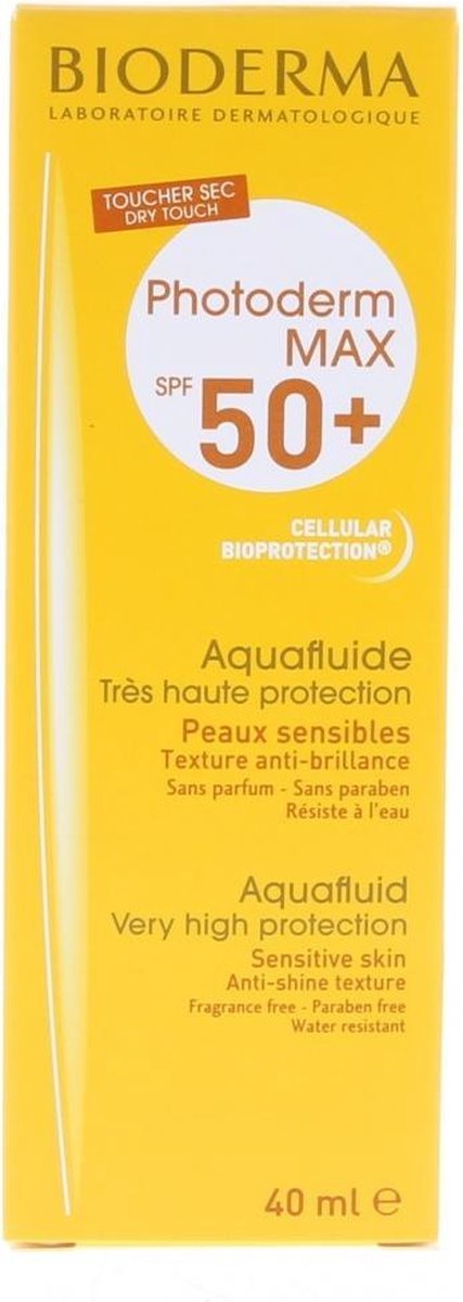 Bioderma Photoderm MAX Aquafluide SPF 50+ zonnebrandCrème Lichaam - 40 ml
