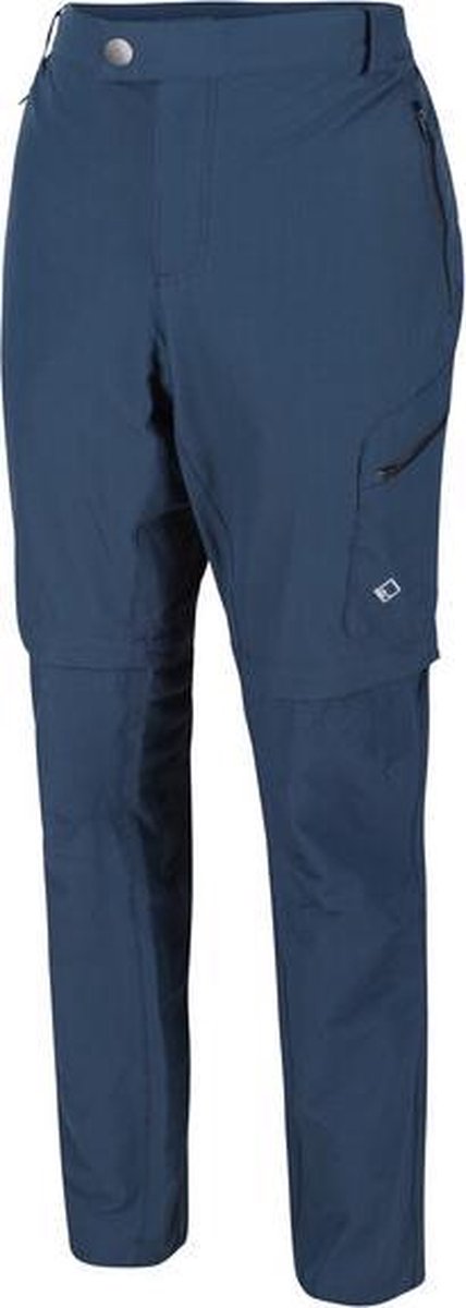 Regatta Highton Afritsbare Loopbroek Heren Jeansblauw L 76 Maat 54