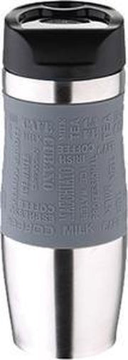 400 ml thermische mok roestvrijstalen grijze collectie reizen