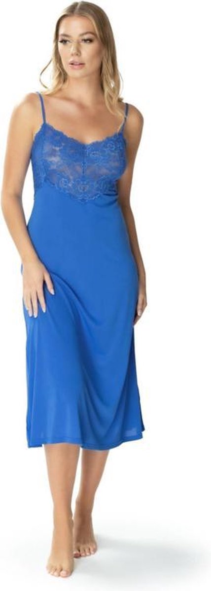 Mewa mooie nachtjurkie - Flamenco- blauw 40