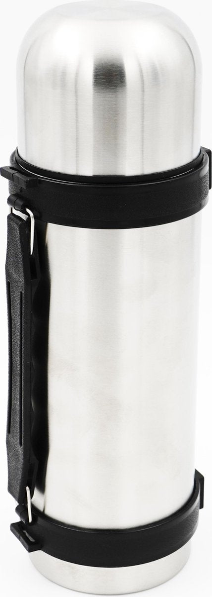 YILTEX – Isoleerfles / Thermoskan / Thermosfles – RVS – 1l - Zilver