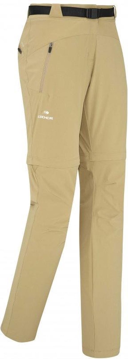 Eider Flex Zip Off Pant Women - dames - afritsbroek - maat 38 - bruin