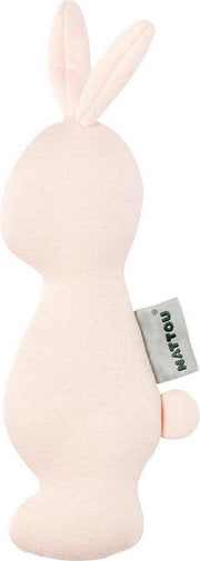 Nattou Konijn PURE - Rammelaar - Roze
