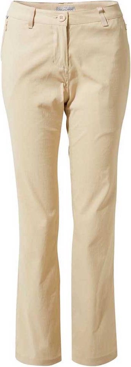 Craghoppers Outdoorbroek Kiwi Pro Ii Dames Polyamide Beige Mt 42/m