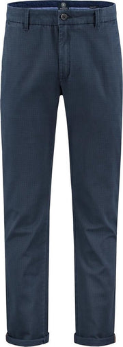Dstrezzed Chino Pants Mini Graphic Lt. Stretch Twill Navy (501310 - 669)