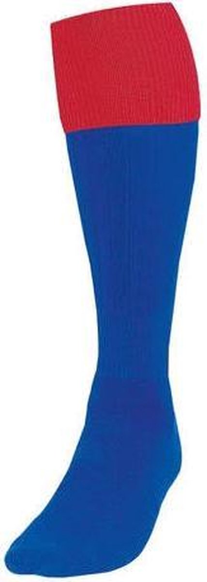Precision Voetbalsokken Turnover Junior Nylon Blauw/rood Maat 35-39
