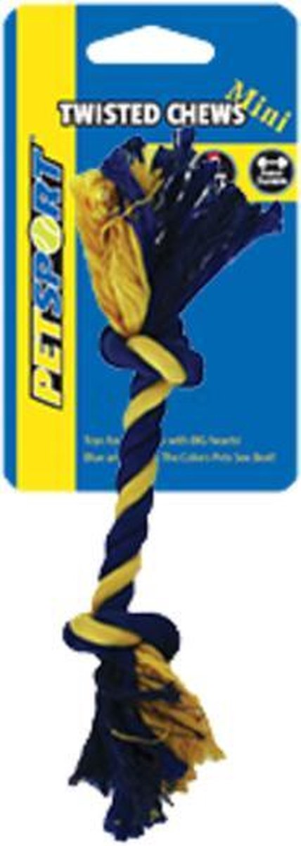 2-Knot Sport Touw - Speelgoed voor honden - 30 CM