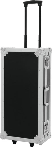 Roadinger cd koffer - cd opbergsysteem zwart voor 150 CDs met wielen - cd case - trolley