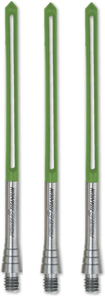 Unicorn Phase 5 Slikstik Shafts Titanium Medium Zilver 3 Stuks