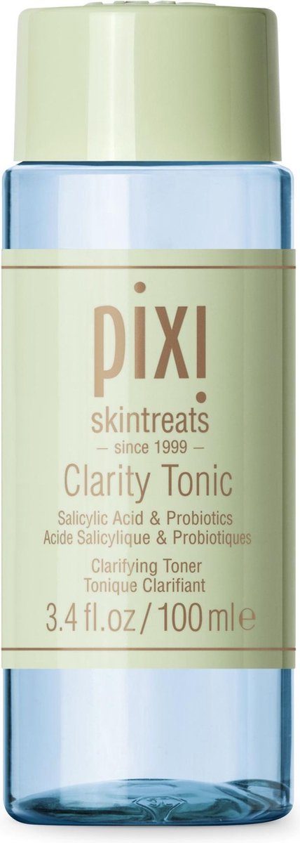 Pixi Clarity Tonic - mini toner 100ML | salicylzuur | antioxidanten | zichtbaarheid van poriën |minimaliseert en overmatige talgproductie reduceert|Overtollig talg