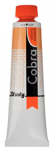 Cobra Study Olieverf 40ml | Naples Yellow Red (224)