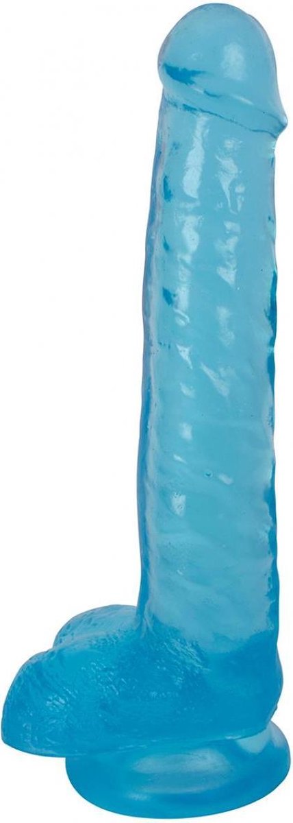 Lollicock - Dildo Slim Stick With Balls - Berry Ice - 20.3 cm
