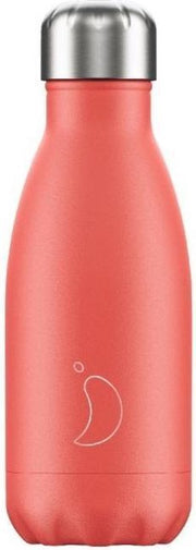 Chilly's 260 ml fles Coral pastel edition Chilly's 260 ml fles Coral