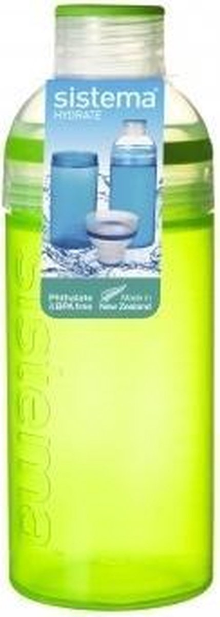 Sistema Hydrate Trio drinkfles 580 ml groen
