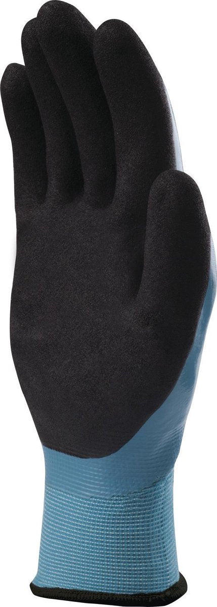 POLYAMIDE HANDSCHOEN - RUG VAN DE HAND BEDEKT MET NITRIL - HANDPALM BEDEKT MET NITRILSCHUIM