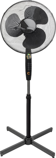 Cresta Care CFS610 Staande Ventilator met afstandsbediening en 4 uur timer | Zwart
