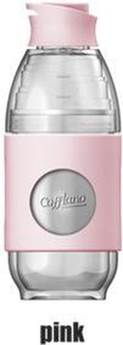 Cafflano Go Brew Roze - Meeneem Koffiezet/beker