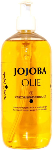 Pure Jojoba olie met pomp - 500ML met pomp