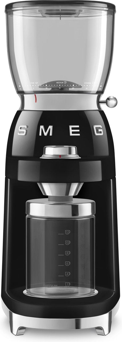 SMEG - Koffie - Koffiebonenmolen CGF01BLEU Zwart