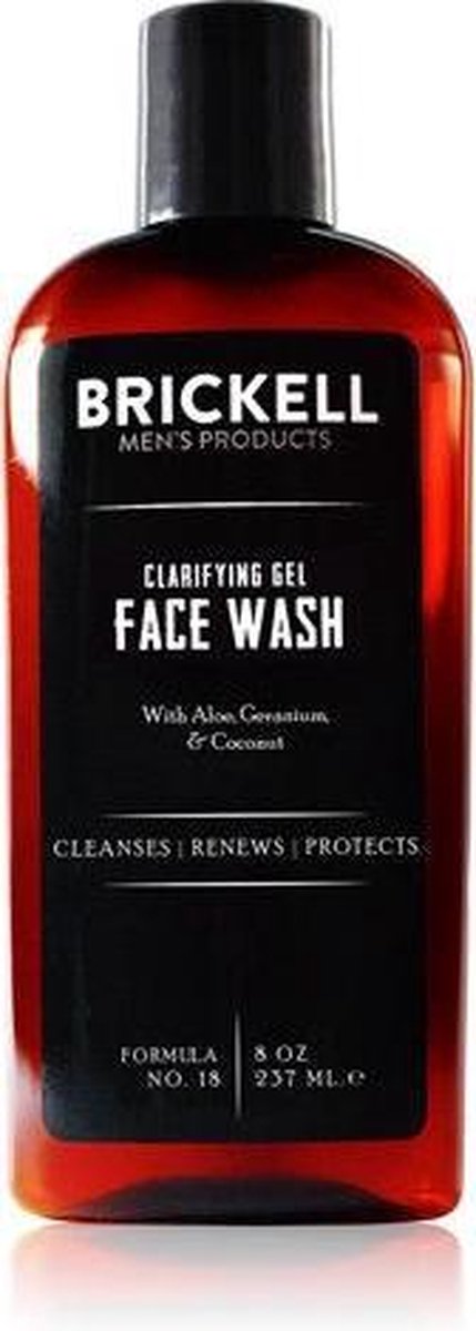 Brickell Clarifying Gel Face Wash 237 ml.