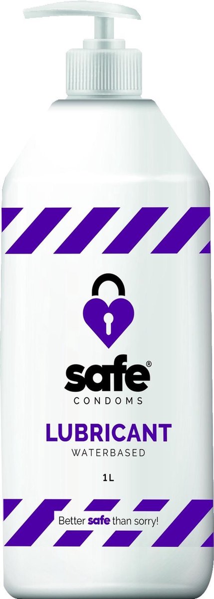 Safe Waterbased - Glijmiddel op Waterbasis - 1 Liter