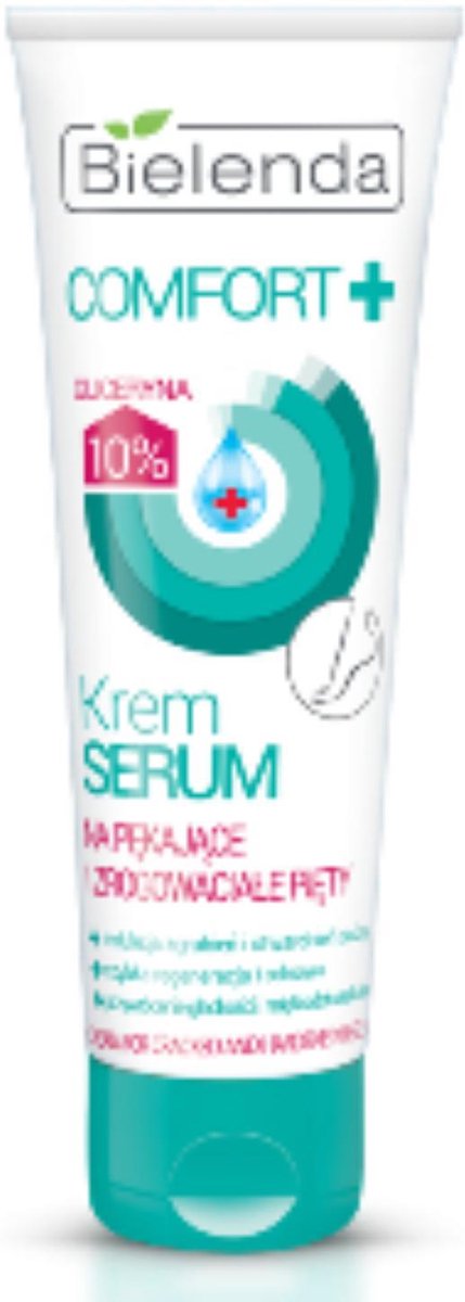 Bielenda Comfort+ Crèmeserum voor hielkloven en eeltige hielen met glycerine