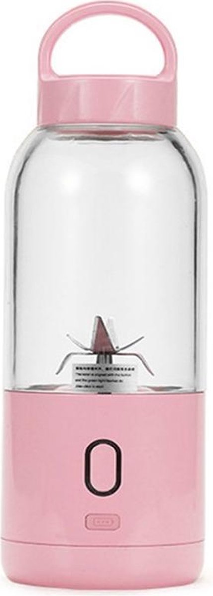 Mini Juice smoothie Blender- draagbare sap blender--portable - draadloze  blender- blender to go- usb oplaadbaar
